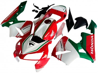 Carenado Moto Honda CBR600RR 2005-2006 - Rojo Blanco Verde