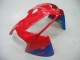 Carenado Moto Honda CBR600RR 2005-2006 - Rojo Azul Plata