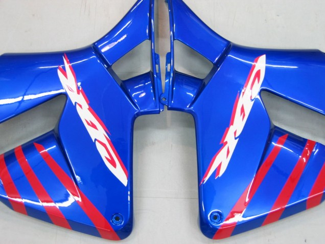Carenado Moto Honda CBR600RR 2005-2006 - Rojo Azul Plata