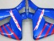 Carenado Moto Honda CBR600RR 2005-2006 - Rojo Azul Plata