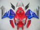 Carenado Moto Honda CBR600RR 2005-2006 - Rojo Azul Plata