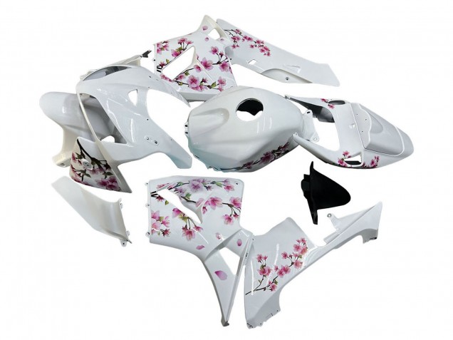 Carenado Moto Honda CBR600RR 2005-2006 - Blanco Cherry Blossom