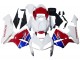 Carenado Moto Honda CBR600RR 2005-2006 - Blanco Azul Rojo