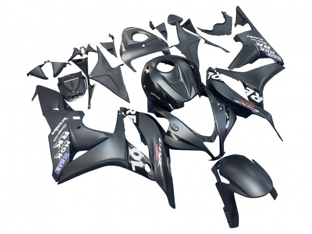 Carenados Moto Honda CBR600RR 2007-2008 - Negro Mate Blanco Repsol