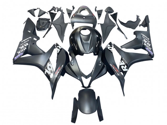 Carenados Moto Honda CBR600RR 2007-2008 - Negro Mate Blanco Repsol