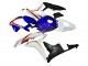 Carenado Moto Honda CBR600RR 2007-2008 - Blanco Azul Rojo Negro Brillante
