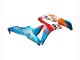 Carenado Moto Honda CBR600RR 2007-2008 - Naranja Blanco Rojo Azul Repsol