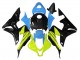 Carenado Moto Honda CBR600RR 2007-2008 - Azul Amarillo Negro Brillante
