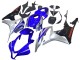 Carenado Moto Honda CBR600RR 2007-2008 - Plata Azul Negro Brillante Carrera