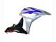 Carenado Moto Honda CBR600RR 2007-2008 - Plata Azul Negro Brillante Carrera