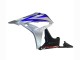 Carenado Moto Honda CBR600RR 2007-2008 - Plata Azul Negro Brillante Carrera