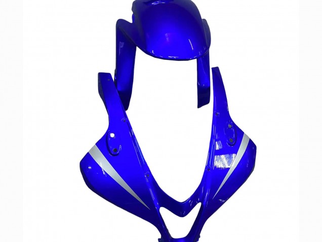 Carenado Moto Honda CBR600RR 2007-2008 - Plata Azul Negro Brillante Carrera