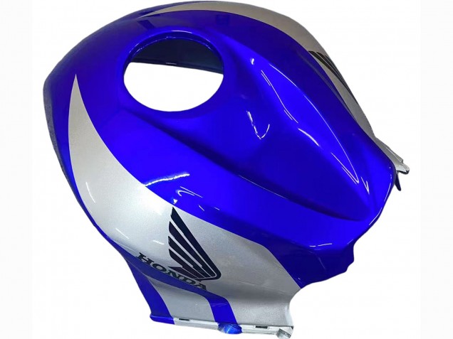 Carenado Moto Honda CBR600RR 2007-2008 - Plata Azul Negro Brillante Carrera