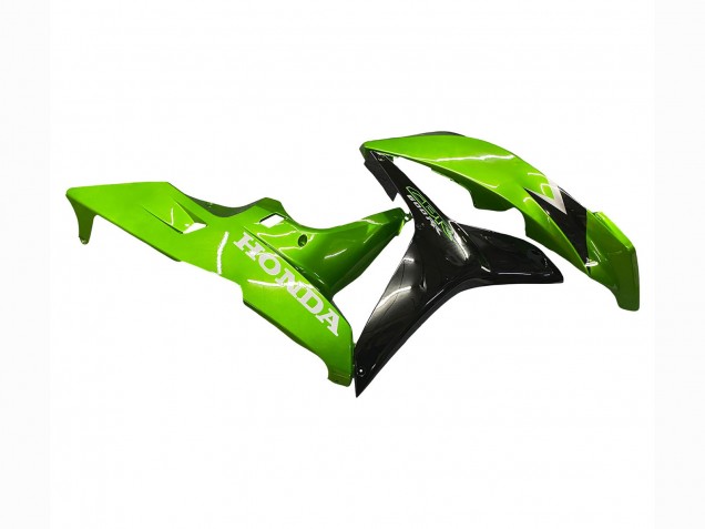 Kits Carenados Moto Honda CBR600RR 2007-2008 - Verde Negro Brillante