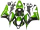 Kits Carenados Moto Honda CBR600RR 2007-2008 - Verde Negro Brillante