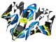 Carenado Moto Honda CBR600RR 2007-2008 - Verde Amarillo Negro Brillante Tiburón 46