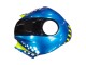Carenado Moto Honda CBR600RR 2007-2008 - Verde Amarillo Negro Brillante Tiburón 46