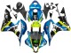 Carenado Moto Honda CBR600RR 2007-2008 - Verde Amarillo Negro Brillante Tiburón 46