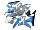 Carenado Moto Honda CBR600RR 2007-2008 - Nardo Gris Azul Blanco Negro Brillante