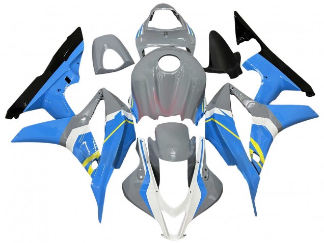 Carenado Moto Honda CBR600RR 2007-2008 - Nardo Gris Azul Blanco Negro Brillante