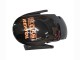 Carenado Moto Honda CBR600RR 2007-2008 - Naranja Negro Brillante Repsol