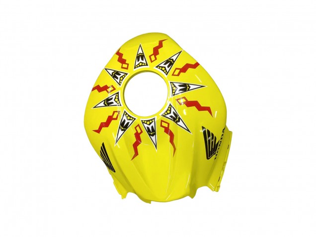 Carenado Moto Honda CBR600RR 2007-2008 - Amarillo Naranja Negro Brillante Rossi Repsol