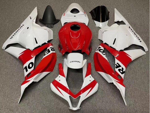Carenado Moto Honda CBR600RR 2007-2008 - Blanco Rojo Repsol