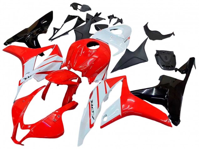 Carenados Moto Honda CBR600RR 2007-2008 - Blanco Rojo Negro Brillante