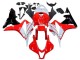 Carenados Moto Honda CBR600RR 2007-2008 - Blanco Rojo Negro Brillante