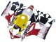 Carenado Moto Honda CBR600RR 2007-2008 - Blanco Amarillo Rojo Repsol HRC
