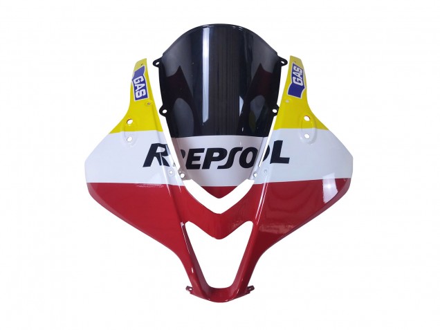 Carenado Moto Honda CBR600RR 2007-2008 - Blanco Amarillo Rojo Repsol HRC