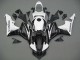 Carenado Moto Honda CBR600RR 2007-2008 - Blanco Negro Carrera
