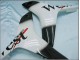 Carenado Moto Honda CBR600RR 2007-2008 - Negro Brillante Blanco West
