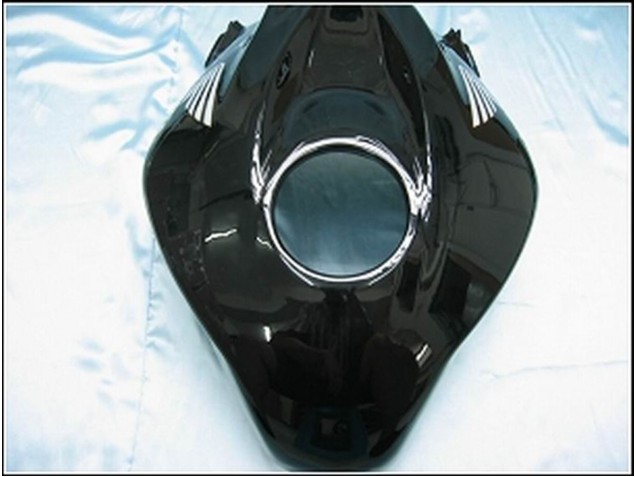 Carenado Moto Honda CBR600RR 2007-2008 - Negro Brillante Blanco West