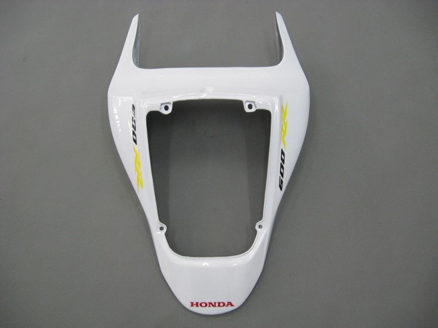 Carenado Moto Honda CBR600RR 2007-2008 - Blanco Verde Amarillo Negro Brillante Hannspree