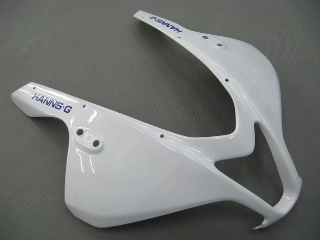 Carenado Moto Honda CBR600RR 2007-2008 - Blanco Verde Amarillo Negro Brillante Hannspree