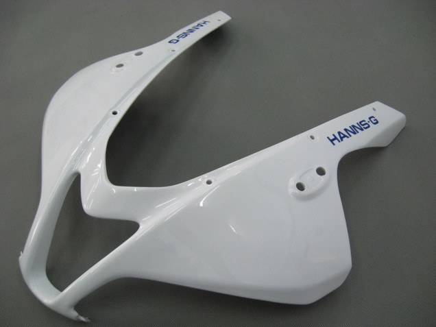 Carenado Moto Honda CBR600RR 2007-2008 - Blanco Verde Amarillo Negro Brillante Hannspree