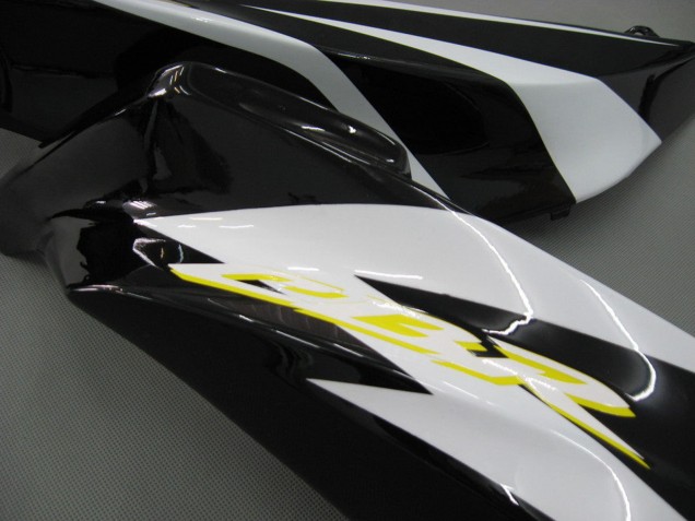 Carenado Moto Honda CBR600RR 2007-2008 - Blanco Verde Amarillo Negro Brillante Hannspree