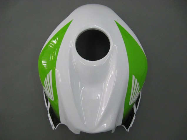 Carenado Moto Honda CBR600RR 2007-2008 - Blanco Verde Amarillo Negro Brillante Hannspree