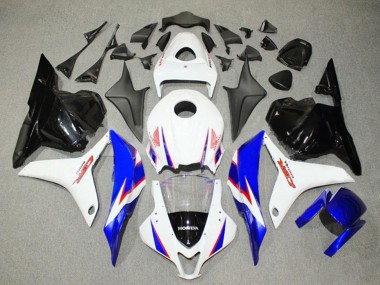 Carenados Moto Honda CBR600RR 2009-2012 - Blanco Azul Negro Brillante