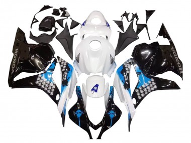 Kit Carenado Moto Honda CBR600RR 2009-2012 - Blanco Azul Negro Brillante