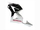 Kits Carenados Moto Honda CBR600RR 2013-2023 - Blanco Negro Brillante