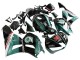 Carenados Moto Honda CBR600RR 2013-2023 - Azul Verdoso Negro Brillante Petronas 20