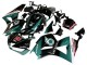 Carenados Moto Honda CBR600RR 2013-2023 - Azul Verdoso Negro Brillante Petronas 20