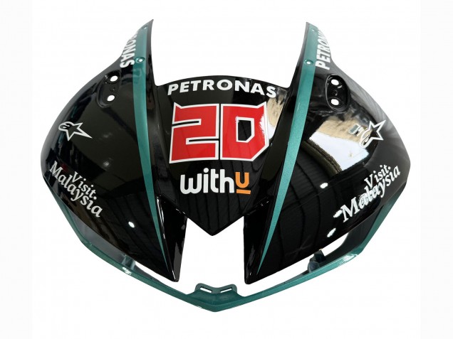 Carenados Moto Honda CBR600RR 2013-2023 - Azul Verdoso Negro Brillante Petronas 20