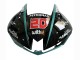 Carenados Moto Honda CBR600RR 2013-2023 - Azul Verdoso Negro Brillante Petronas 20