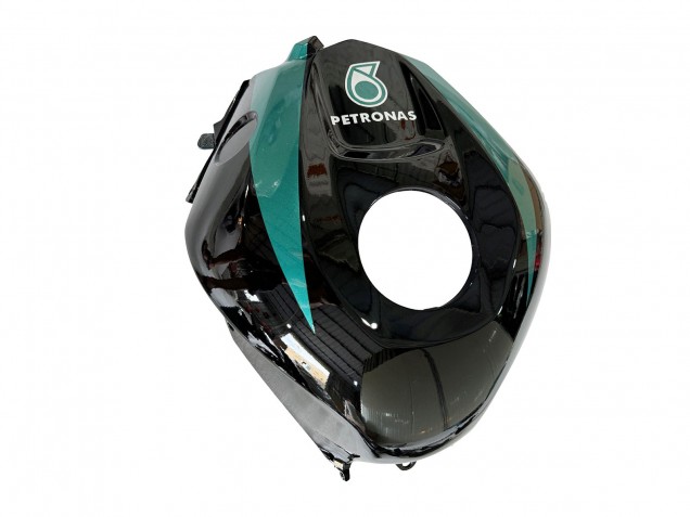Carenados Moto Honda CBR600RR 2013-2023 - Azul Verdoso Negro Brillante Petronas 20