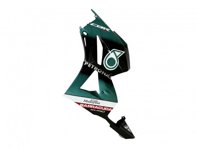 Carenados Moto Honda CBR600RR 2013-2023 - Azul Verdoso Negro Brillante Petronas 20