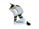 Carenado Moto Honda CBR600RR 2013-2023 - Blanco Oro Negro Brillante Repsol
