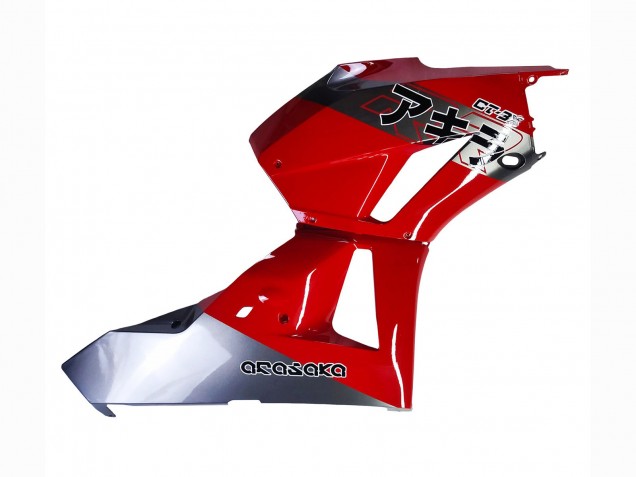 Carenado Moto Honda CBR600RR 2013-2023 - Plata Rojo